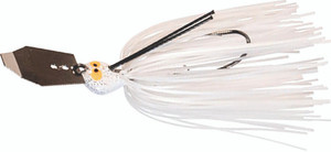Z-Man - Crosseyez Chatterbait - 1/2oz Pearl Ghost - CBCE12-01