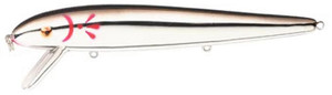 Cotton Cordell - Red Fin Stick Bait - 1/2oz 5in Chrome/blk - C0904 Cotton Cordell - Red Fin Stick Bait - 1/2oz 5in Chrome/blk - C0904