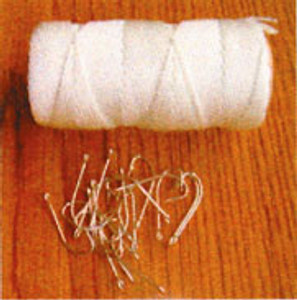 Catahoula - Ez20 Nylon Trotline - 150ft W/20 2/0 Hooks - 3105