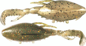 Z-Man - Kicker Crabz - 3.5in 3pk Redfish Toad - KC35-321PK3