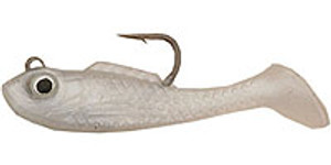 Creme - Spoiler Shad - 1.5in 3pk Pearl - SSB102 Creme - Spoiler Shad - 1.5in 3pk Pearl - SSB102