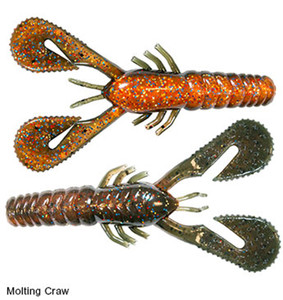Z-Man - Turbo Crawz - 4in 6pk Molting Craw - TCRAW4-324PK6