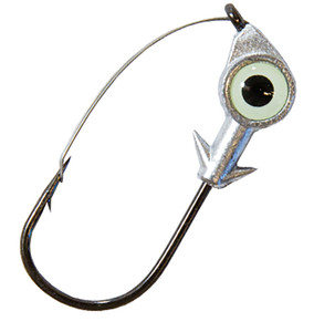 Z-Man - Weedless Eye Jig Head - 1/4oz 3pk Glow - WEJH14-03PK3