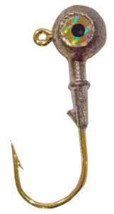 Matrix - Goldeneye Jighead - Gold 3/0 3/8oz 50pk - G3850-00 Matrix - Goldeneye Jighead - Gold 3/0 3/8oz 50pk - G3850-00