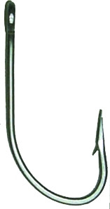 Eagle Claw - Oshaughnessy Hook - Stainless 1/0 8pk - 254SSAH-1/0