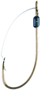 Eagle Claw - Weedless Hook - Bronze 4/0 4pk - 449WAH-4/0