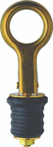 Eagle Claw - Boat Drain Plug - Brass Snap Handle - BADPSP Eagle Claw - Boat Drain Plug - Brass Snap Handle - BADPSP
