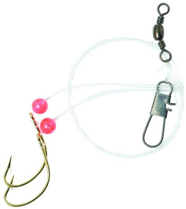 Eagle Claw - Pompano Rig - Double Gold Khale Sz6 - L967-6 Eagle Claw - Pompano Rig - Double Gold Khale Sz6 - L967-6
