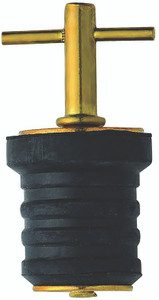 Eagle Claw - Boat Drain Plug Display - Brass T-handle 24pc - PBADPT Eagle Claw - Boat Drain Plug Display - Brass T-handle 24pc - PBADPT