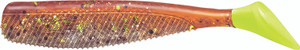 Vudu - Quiver Shad W/jighead - 4in 5pk Copper - E-VQSJ40-11