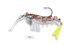 Vudu - Vudu Rattler Shrimp - 3.5in 1/4oz 2pk Cj Pep/c - E-VS35R-14-30