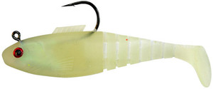 Vudu - Vudu Shad - 3in 1/4oz 3pk Glow - E-VSH30-14-02
