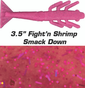 Fishbites - Fightin Shrimp - 3.5in 6pk Smack Down - 502