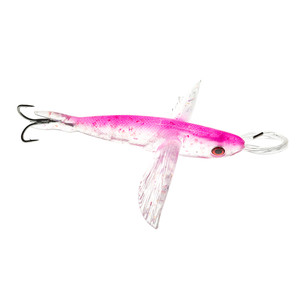Frenzy Big Game - Ballistic Flying Fish - 8in Rigged Pink - BFF-PIR