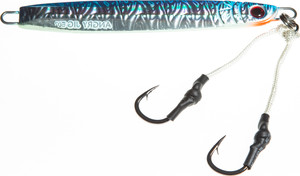 Frenzy Big Game - The Angry Jig-rigged - 5oz W/2 Assist Blue - TAJ-B05