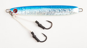 Frenzy Big Game - The Angry Jig-rigged - 9oz W/2 Assist Blue - TAJ-B09