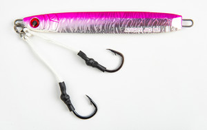 Frenzy Big Game - The Angry Jig-rigged - 7oz W/2 Assist Pink - TAJ-P07