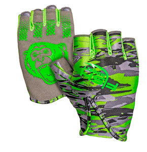 Fish Monkey - Stubby Guide Glove - Voodoo Swamp Grn X-large - FM18-VSG-XL