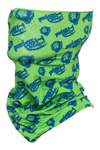 Fish Monkey - Face Guard Upf50+ - Neon Green - FM40-NEOGR