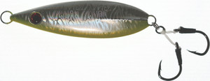 Frenzy Big Game - Angry Flutter Jig-rigged - 4.5oz W/2 Assist Glow - TAFJ-L45