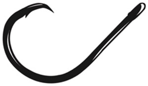 Gamakatsu - Octopus Offset Circle Hk - Black 4x 6/0 6pk - 209416 Gamakatsu - Octopus Offset Circle Hk - Black 4x 6/0 6pk - 209416