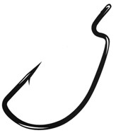 Gamakatsu - Superline Deep Thrt Hook - Black Wg 5/0 5pk - 243415