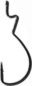 Gamakatsu - Skip Gap Ewg Worm Hook - Black 2/0 6pk - 266412 Gamakatsu - Skip Gap Ewg Worm Hook - Black 2/0 6pk - 266412