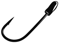 Gamakatsu - Sp Trailer Hook - Red 2/0 4pk - 284312