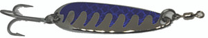 Gator Lures - Casting Spoon - 3oz Chrome Blue Tape - 300SSB-1