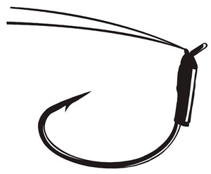 Gamakatsu - Wdless Wicked Wacky Hook - Black Nickel 1/0 3pk - 306411 Gamakatsu - Wdless Wicked Wacky Hook - Black Nickel 1/0 3pk - 306411