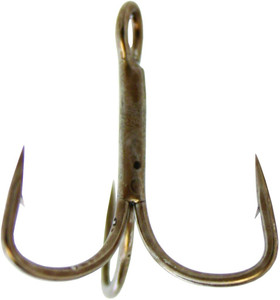 Gamakatsu - Ewg Treble Hook - Bronze Sz6 12pk - 77107
