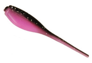 Bobby Garland - Baby Shad - 2in 18bg Black Gum - BGBS182-18 Bobby Garland - Baby Shad - 2in 18bg Black Gum - BGBS182-18