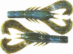 Googan - Krackin Craw - 4in 7bg Blue Craw - GKC-BLU