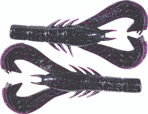 Googan - Krackin Craw - 4in 7bg Junebug - GKC-JUN