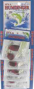 Humdinger - Spinner Bait-colo/will - 1/4oz Red-chart/white - 103A Humdinger - Spinner Bait-colo/will - 1/4oz Red-chart/white - 103A