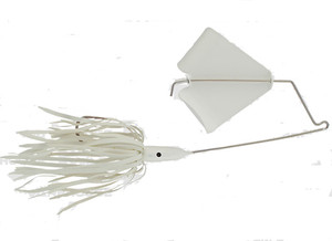 Humdinger - Buzz-bait - 1/4oz Slv Bld-white - 44C Humdinger - Buzz-bait - 1/4oz Slv Bld-white - 44C