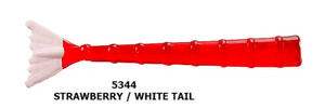 Hogie - Superjack Shrimp Tails - 4in 6pk Straw/white Tl - 5344 Hogie - Superjack Shrimp Tails - 4in 6pk Straw/white Tl - 5344
