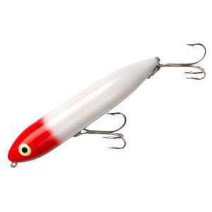 Heddon - Original Zara Spook - 4.5in 3/4oz White/red - X9255RH