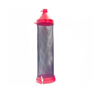 H & H - Wire Cricket Tube - 9in Red/black - 9CT H & H - Wire Cricket Tube - 9in Red/black - 9CT