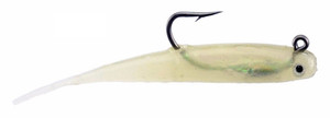 H & H - Glass Minnow Double Rig - 1/4oz Glow - GMDR14-13