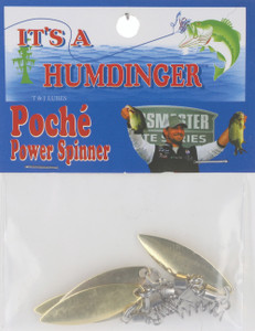 Humdinger - Kp Power Spin - #3 Gold Willow 5pk - KPS-04G Humdinger - Kp Power Spin - #3 Gold Willow 5pk - KPS-04G