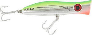 Halco - Roosta Popper 105 Cast - 4.1in 1oz Liquid Lime - RP105H81