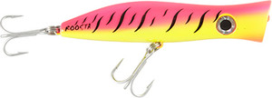 Halco - Roosta Popper 135 Cast - 5.3in 1.75oz Pink Fluro - RP135R1