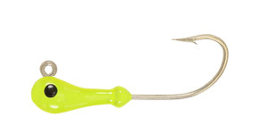 H & H - Banana Jig Head - 1/4oz 10pk Chartreuse - S1410-05