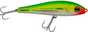 Halco - Slidog 125 Casting Bait - 5in 1.8oz Liquid Lime - SD125H81