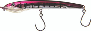 Halco - Skim Stick Casting Bait - 7.25in 2.5oz Chrome Pink - SKIM185R15
