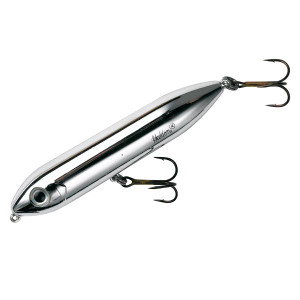 Heddon - Super Zara Spook Jr - 3.5in 1/2oz Nickel - X923611