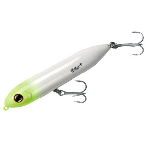 Heddon - Super Zara Spook Jr - 3.5in 1/2oz White/cht Hd - X923621