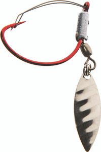 JENNY'S JIGS - Wacky Spin Hook - 2pk Red - WSR