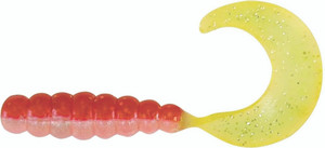 Kalins - Triple Threat Grub - 2in 10pk Red Hot Moma - 2TG10-883 Kalins - Triple Threat Grub - 2in 10pk Red Hot Moma - 2TG10-883